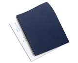GBC Binding Cover, Linen Weave Texture Paper, 8.75 x 11.25 Inches, Navy, 50 per Pack (2001513)