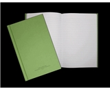 Green Military Log Book, Record Book, Memorandum, 5-1/2- X 8- Green Log Book NSN 7530-00-222-3521