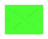 Garvey 1 Line GX1812 Fluorescent Green Label for the 18-6 Labeler