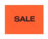 Garvey Preprinted GX2216 Red/Black Sale Labels for a 22-66, 22-77 and 22-88 Labeler