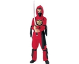 Halloween Concepts Child-s Red Ninja Costume, Small