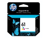 HP 61 CH562WN#140 Tri-Color Ink Cartridge in Retail Packaging