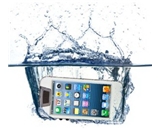 iContact IC-W505 Waterproof Case for iPhone 5 - Retail Packaging - Clear/White