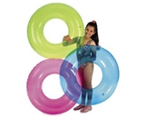Intex 59260NP 30-Inch Transparent Swim Tube - Various Colors