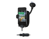 Kensington SoundWave Sound Amplifying Car Mount with Power for iPhone 4-Black