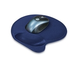 Kensington Wrist Pillow Mouse Pad with Wrist Rest in Blue (L57803US)