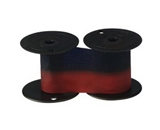 Lathem 7-2CN Time Recorder Ribbon - Black/Red