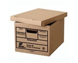 Letter / Legal Storage boxes (6 per pack) 450lb. strength (earth friendly)