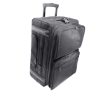 Kantek LGCC222 22-Inch Rolling Dual-Side Computer Case/Overnighter with Zippered Suit Carrier
