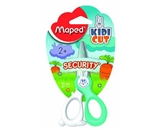 Maped Kidikut Safety Scissors, Fiberglass Blades, 4 3/4 Inches, Assorted Colors (037800)