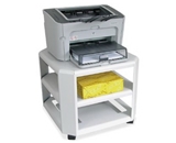 Master MAT24060 Mobile Printer Stand 3-Shelf 17-4/5-w x 17-4/5-d x 14-3/4-h, ...