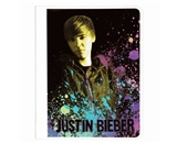 Mead Justin Bieber Composition Book, 80CT Wide Rule, Black Design (72611)