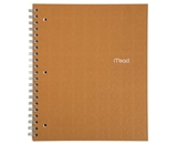 Mead Recycled Notebook, 1-Subject, 80-Count, College Ruled, Terra Cotta (72439)