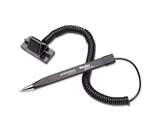 MMF25828604 - Wedgy Ballpoint Stick Coil Pen with Scabbard Base