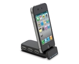 Kensington Pocket Hub 3-Port USB and Sync Travel Hub for iPod and iPhone