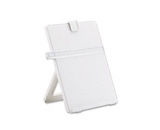 Non-Magnetic Letter-Size Desktop Copyholder, Plastic, Platinum