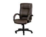 ODYSSEY BROWN LE9406BRN LEATHER EXECUTIVE CHAIR