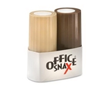 Office Snax OFX00057 Ragold Condiment Set, 4 oz Salt, 1.5 oz Pepper, Two-Shaker Set