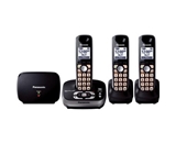 Panasonic KX-TG4053B DECT 6.0 PLUS Expandable Digital Cordless Phone with Answering System & Range Ext