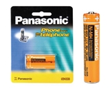 Panasonic NiMH AAA Rechargeable Battery for Cordless Phones (HHR-4DPA)