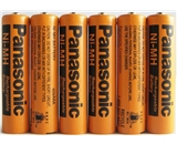 Panasonic NiMH AAA Rechargeable Battery for Cordless Phones x six 6 aaa 700 mah 1.2v batteries