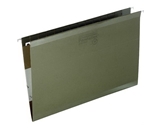 Pendaflex 4153 Reinforced Hanging File Folders, No Tab, Legal, Standard Green, 25/box
