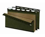 Pendaflex Ready-Tab Extra Capacity Hanging Folder, 20 Box, 1/6 Cut, Legal, Green