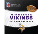 Perfect Timing - Turner 2013 Minnesota Vikings Box Calendar (8051109)