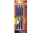 Pilot FriXion Ball Erasable Gel Pens, Fine Point, 3-Pack, Blue Ink (31567)