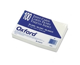 Plain Index Cards, 4 x 6, White, 100 Cards/Pack (ESS40) Category: Index Cards and Index Card Boxes