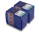 Printronic 793-5 replacement ink for Pitney Bowes 793-5 Compatible Remanufactured Combo Pack - 2 Red Ink Cartridges