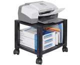 Kantek PS510 2-Shelf Mobile Printer Stand - Black