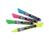 Quartet Glo-write Neon Dry-Erase Markers, Bullet Tip, Assorted Colors, 4 Pack (79551)