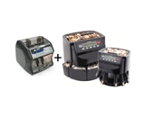The Coin and Cash Handling Package Deal - Royal Sovereign Electric Bill Counter & Cassida C200 Coin Counter/Sorter/Wrapper