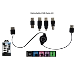 Retractable USB Cable  810287019387