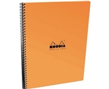 Rhodia Meeting Notebook 9x11.75 Orange