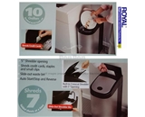 Royal KS7 Shredder / Kitchen Garbage Can ALL IN ONE