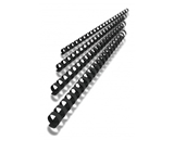 Royal Sovereign 1/2- Black Plastic Binding Comb 85 Sheet Capacity 100 Pack