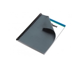 Linen Graphite Paper Letter Size Binding Cover 50 Pack