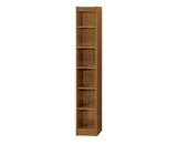 Safco 6-Shelf Veneer Baby Bookcase, 12-Inch W, Medium Oak [Kitchen]