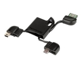 Scosche Keychain USB 2.0 for all BlackBerry models flipSYNK (Black)