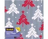 Scotch Gift Wrap, Santa-s Sack Pattern, 25-Square Feet, 30-Inch x 10-Feet (AM-WPTT-12)