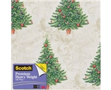 Scotch Gift Wrap, Tree on Patterns Pattern, 25-Square Feet, 30-Inch x 10-Feet (AM-WPTOP-12)