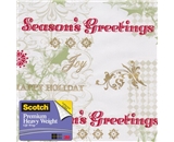 Scotch Gift Wrap, Verbiage on Patterns Pattern, 25-Square Feet, 30-Inch x 10-Feet (AM-WPVOP-12)