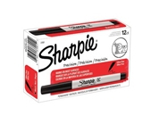 Sharpie 37001 Ultra Fine Point Permanent Markers, Black (Box of 12)