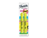 Sharpie Accent Tank-Style Highlighters, 2 Fluorescent Yellow Highlighters (25162PP)