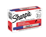 Sharpie Ultra Fine Point Permanent Markers, 12 Blue Markers(37003)
