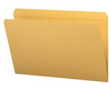 Smead 2/5-Cut Right Position File Folders, Heavy Duty Reinforced Tab, Letter Size, Goldenrod, 100 Per