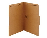 Smead Fastener Folder, Legal, Two 2-Inch K Style #1 and #3 Fasteners, 1/3 Cut Tab, Kraft, 50 per Box (19837)
