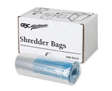 Swingline 6-8 Gallon Plastic Shredder Bags, For Small Office, Executive, 60X, 80X and 100X Shredders, 100/Pack (1765016A)